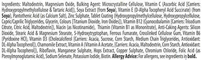 Vitabiotics Menopace Night Tablets 30 Capsules