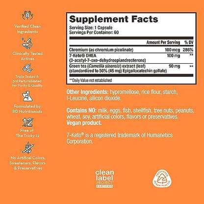 HUM Ripped Rooster - Natural Green Tea Supplement to Boost Metabolism, Control Cravings