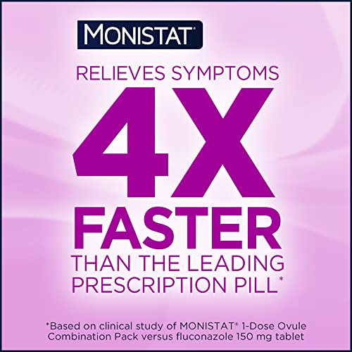 Monistat 7 Day Yeast Infection Treatment for Women, 7 Miconazole Cream Applications with Disposable Monistat