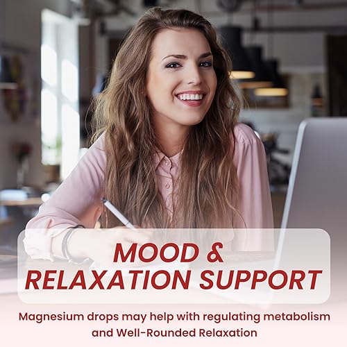 Triple Magnesium Complex Supplement, Magnesium Glycinate, Blend, Citrate Liquid Drops