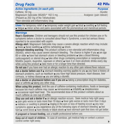 Diurex Water Pills, 42 ct Diurex