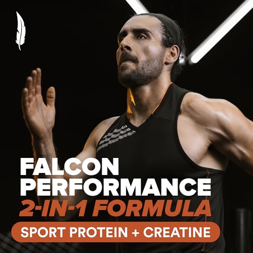Birdman Falcon Performance Vegan Protein Powder, 31g Protein, 5g Creatine, 5g BCAA BIRDMAN
