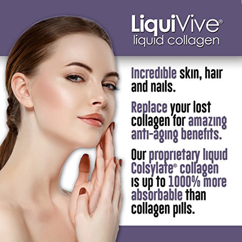 LiquiVive Liquid Collagen Protein Peptides Concentrate | Pure Hydrolyzed Super Multi Collagen Life Miracle