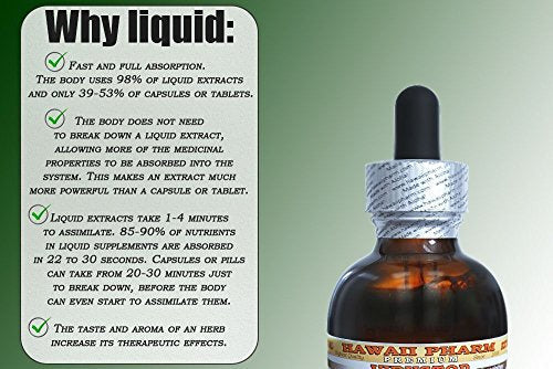 HawaiiPharm Zi Su Ye Alcohol-Free Liquid Extract, Zi Su Ye (Perilla Frutescens) Dried Leaf
