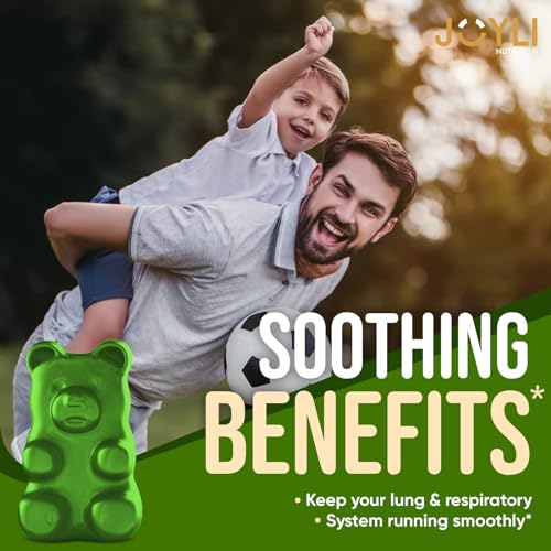 JOYLI Hemp Gummies - Natural Lung Cleanse with Mullein Leaf & Reishi JOYLI Nutrition