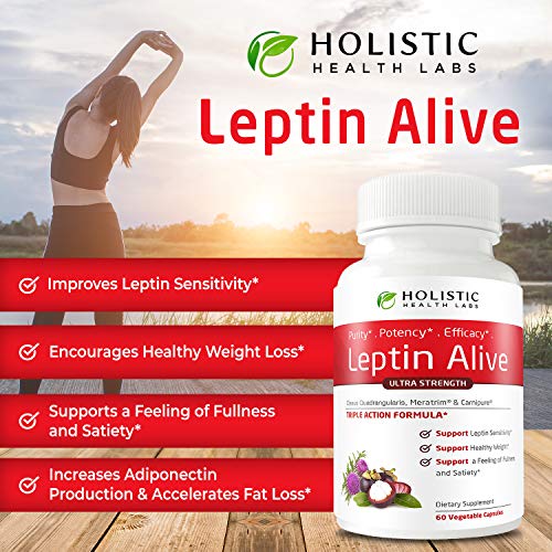 Holistic Health Labs Maximum Leptin Weight Management for Women, Extra Strength Holistic Health Labs