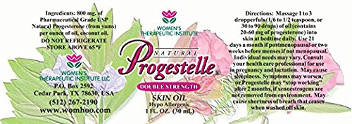 Progestelle Progesterone Skin Oil Purer Than Progesterone Cream for Women, Bioidentical, Natural Progestelle