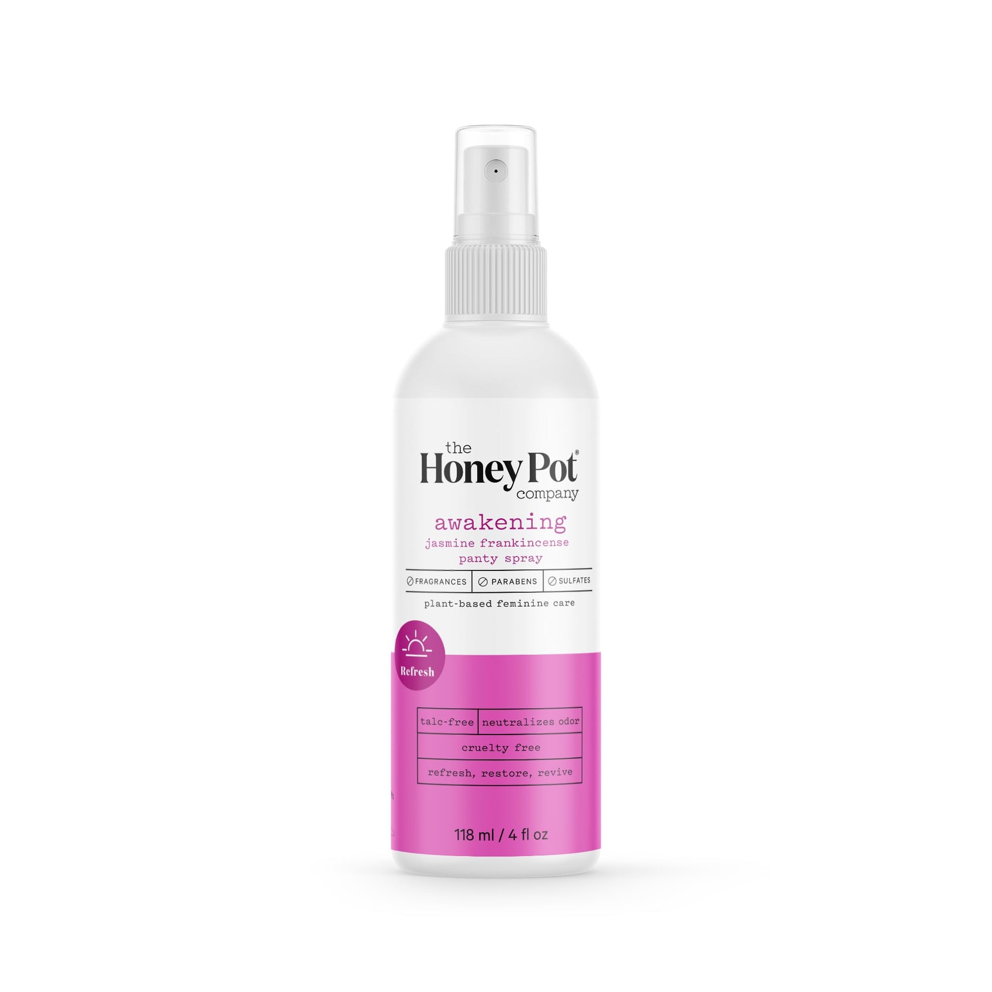 The Honey Pot Company - Refreshing and Restorative Panty and Body Plant-Derived Deodorant Spray The Honey Pot Company