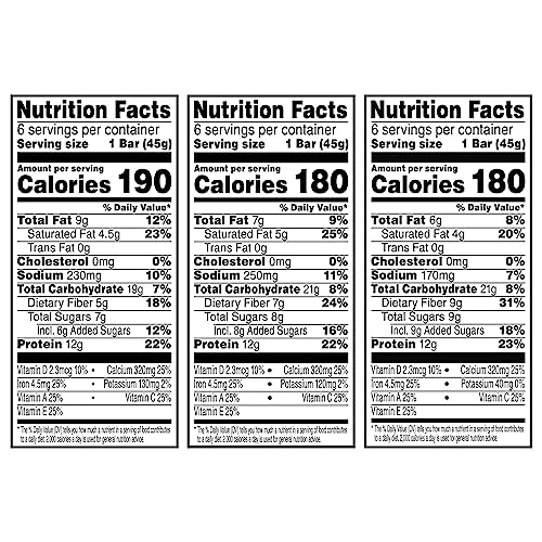 Kellogg's Special K Protein Meal Bars, Meal Replacement, Bulk Protein Snacks, Variety Pack