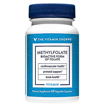 The Vitamin Shoppe Methylfolate for Women's Health - Prenatal Support & Baby Development 