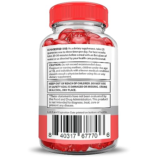 Keto Bites Keto ACV Gummies Extreme Formula 2000MG Vegan Non GMO with Pomegranate