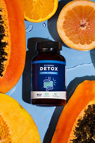 Bella All Natural Extreme Detox - Colon Cleanse and Full Body Detox - 60 Caps Bella All Natural