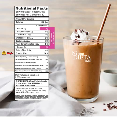 NI UNA DIETA MAS Reduce Abdominal Fat with a Protein to Stop Food Ni una dieta más