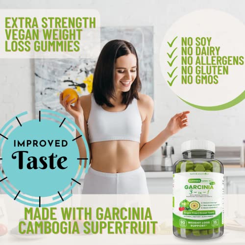 Fat Burning Gummies Pure Extract Garcinia Cambogia, Green Coffee, Raspberry Ketones