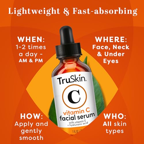 TruSkin Naturals Vitamin C Face Serum Anti Aging Face & Eye Serum