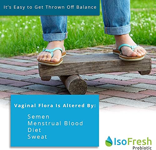 IsoFresh Probiotic: for Vaginal Balance of Yeast and Bacteria in Women Fairhaven Health
