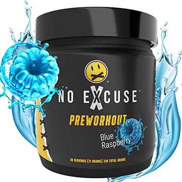 No Excuse Pre Workout Powder l Pre-Workout Supplements l Best Pre Workout 