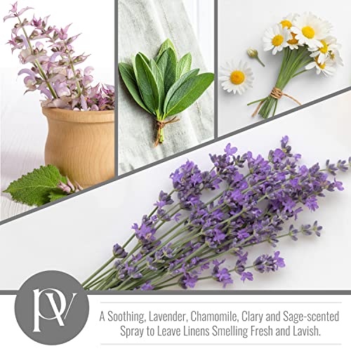 Pavelle Pillow & Linen Spray Relaxing Aromatherapy Room Refresher Mist for Sheets & Bedding Natural pavelle