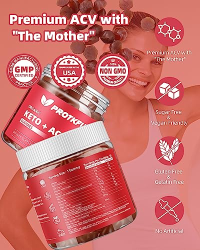 Keto Acv Gummies Advanced Weight Loss - Apple Cider Vinegar Gummies - Sugar Free ACV Keto