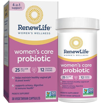 Renew Life Probiotics for Women, 50 Billion CFU Guaranteed, Probiotic Renew Life