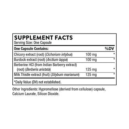 Thorne Liver Cleanse - Support System for Detoxification and Liver Support - 60 Capsules