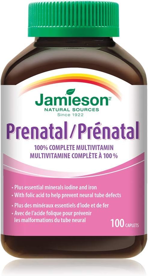 Jamieson Prenatal Multivitamin 100Caplets Jamieson