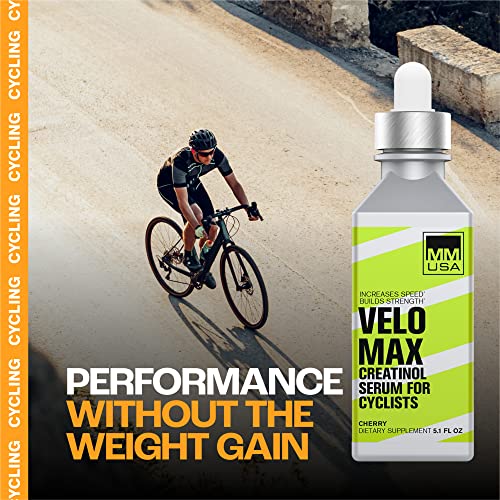 MMUSA Cyclist-Optimized Pre-Workout Serum. Amplifies Cycling Stamina, Energy & Focus. Elevates Nitric Oxide Levels, Fights Fatigue. Superior Bioavailable Creatine. Immunity Boost. Grape, 5.1 Fl Oz