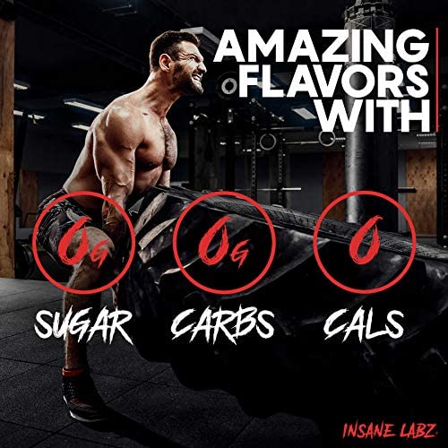 Insane Labz Insane Veinz Non Stimulant NO Enhancing Powder, Nitric Oxide Booster