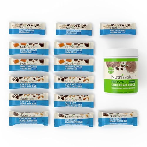 Nutrisystem® 14-Day Meal Replacement Kit with Lunch Bars & Shakes, 28 Servings Nutrisystem