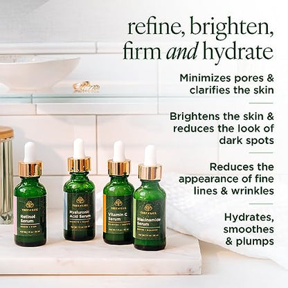 Tree of Life Advanced Regimen - 4ct x 1 Fl Oz - Niacinamide Serum (Refine)