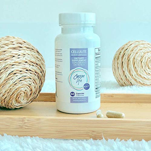 Carson Life Anti Cellulite Detox Pills Helps Prevent and Eliminate Cellulite - Supplement 