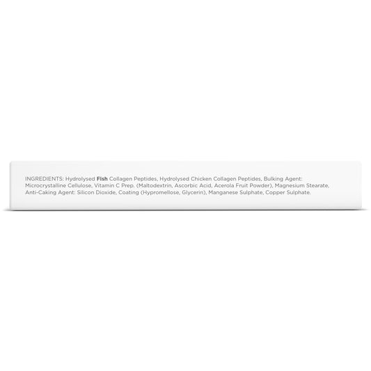 Healthspan 1,000mg Marine Collagen Complex 60 Tablets | 800mg Type I + 200mg Type II Collagen