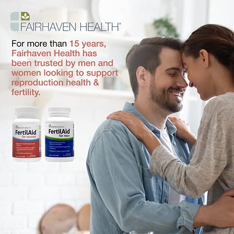 Fertilaid for Men and Women Combo, Male and Female Fertility Supplements, Vitamins Fairhaven Health