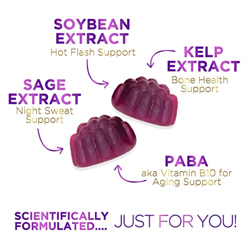 Menopause Supplements for Women, Multi Benefit Menopause Relief for Night Sweats Nature's Glow