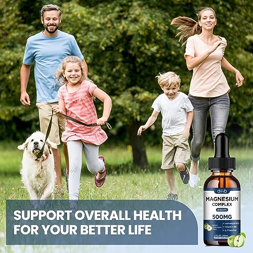 Triple Magnesium Complex Supplement-Magnesium Glycinate, Citrate, Malate Liquid