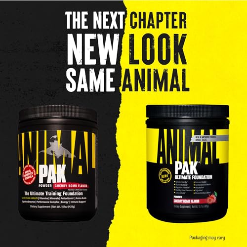 Animal Pak - Vitamin Powder with Zinc, Magnesium, Amino Acids and More - Digestive Animal