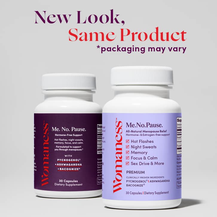Womaness Menopause Supplements for Women - Menopause Relief for Hot Flashes & Night Sweats Womaness