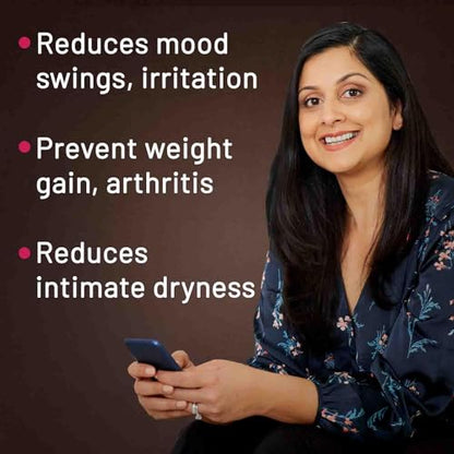 JAMU Menopause Tablets | Relief from Hot Flashes, Night Sweats, Mood Swings, Irritation | 100% Ayurvedic