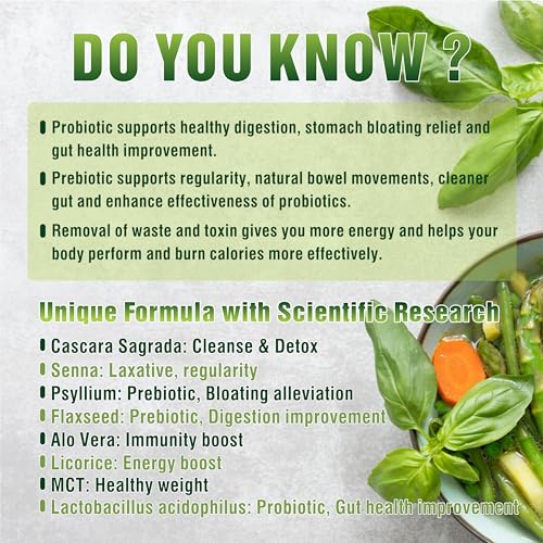 TruQuest Nutrition Colon Triple Care Cleanse + Detox + Improve-15-Day Program of Quick TruQuest Nutrition