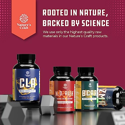 Pure Forskolin Extract for Weight Loss Supplement Powerful Antioxidant - Maximum Strength Natures Craft