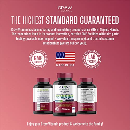 Feminine Balance Complex | Candida Support | Oregano & Caprylic Acid Blend