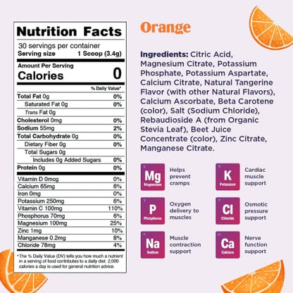 Ultima Replenisher Hydration Electrolyte Powder- 30 Servings- Keto & Sugar Free