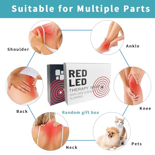 RJOYBAO Red Light Therapy Infrared Light Therapy Belt for Body,Red Light Therapy lamp RJOYBAO