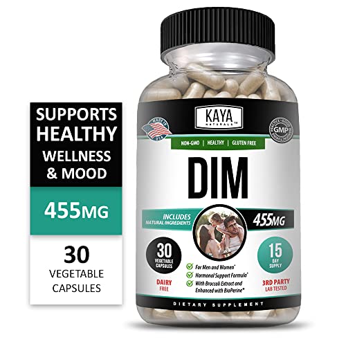 Kaya Naturals DIM Ultra (30 Capsules) | DIM Supplement for Women and Men Kaya Naturals