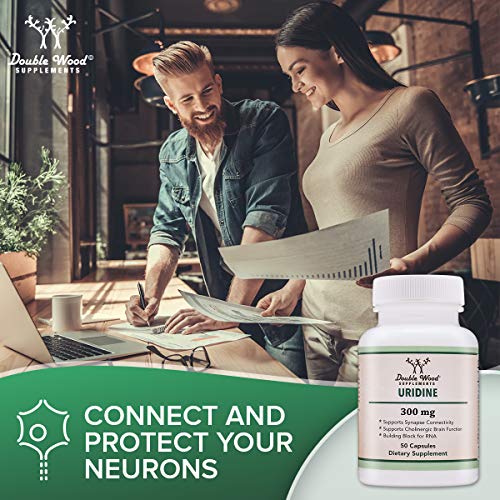 Uridine Monophosphate - Third Party Tested (Choline Enhancer, Beginner Nootropic) Double Wood Supplements