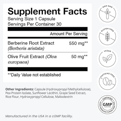 humanN SuperBerine – High Absorbency, Concentrated Dose Formula with Clinically