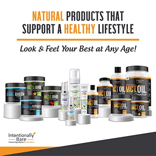 Intentionally Bare Organic MCT Oil Capsules - 70% C8 MCT Oil & 30% C10 MCT Capsules Intentionally Bare