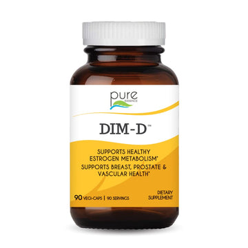 Dim D by Pure Essence - Natural Supplement for Estrogen Balance, Hormonal Acne, and Menopause 