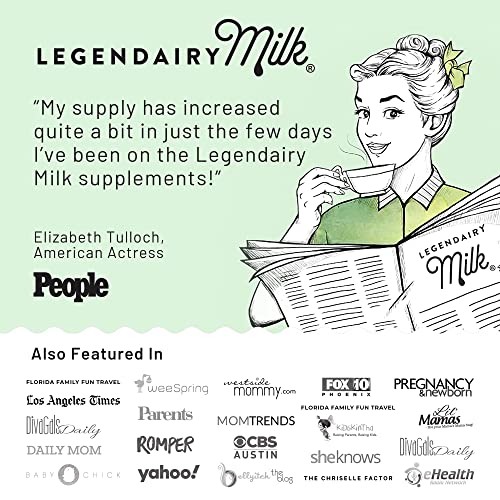 Legendairy Milk Cash Cow Lactation Supplement, Moringa, Alfalfa, and Goat's Rue