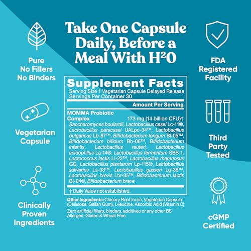 Natural Prenatal Bundle – Glow Prenatal Multivitamin – Momma Probiotics for Mom & Baby Eu Natural